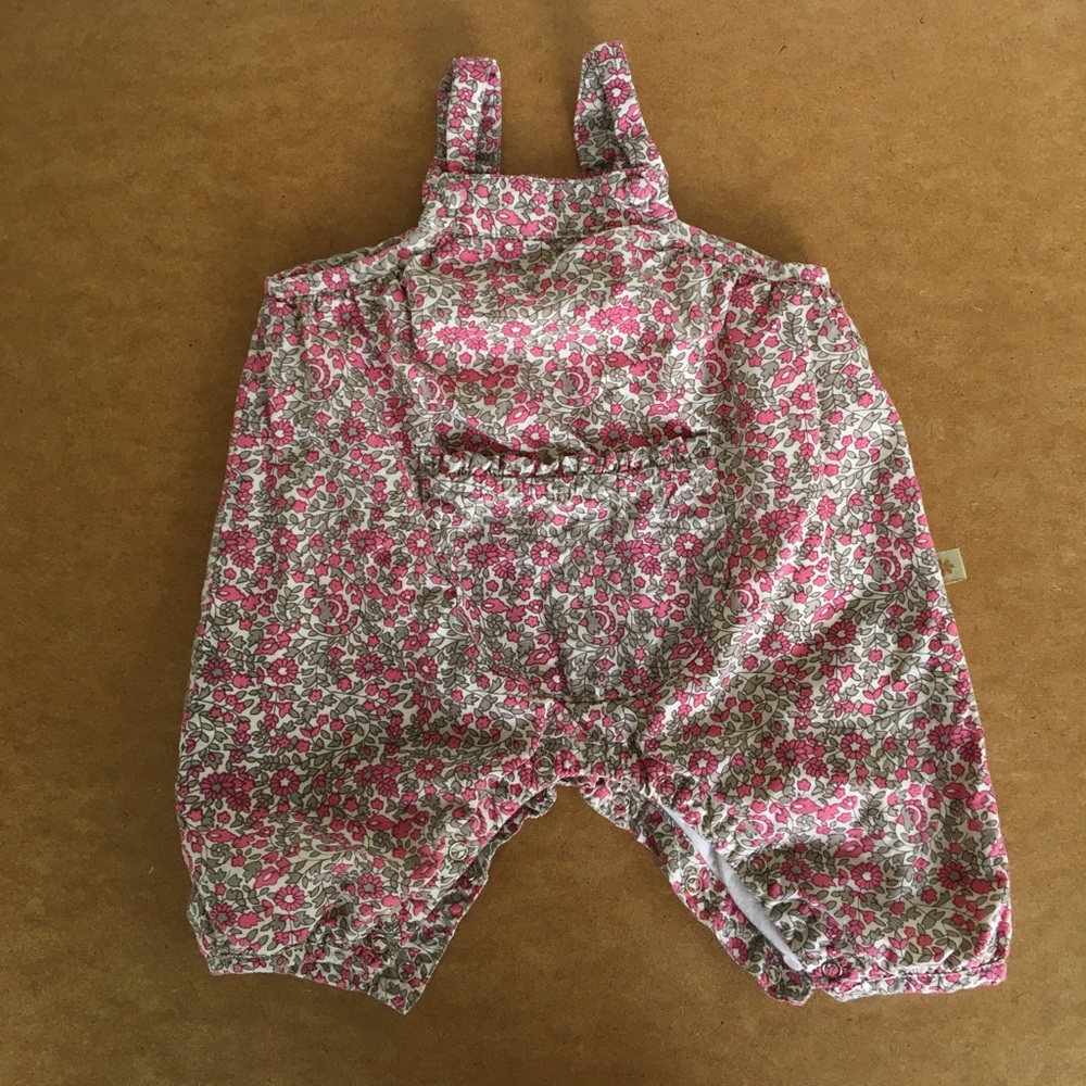 Fabrik Floral Baby Romper with Pocket
